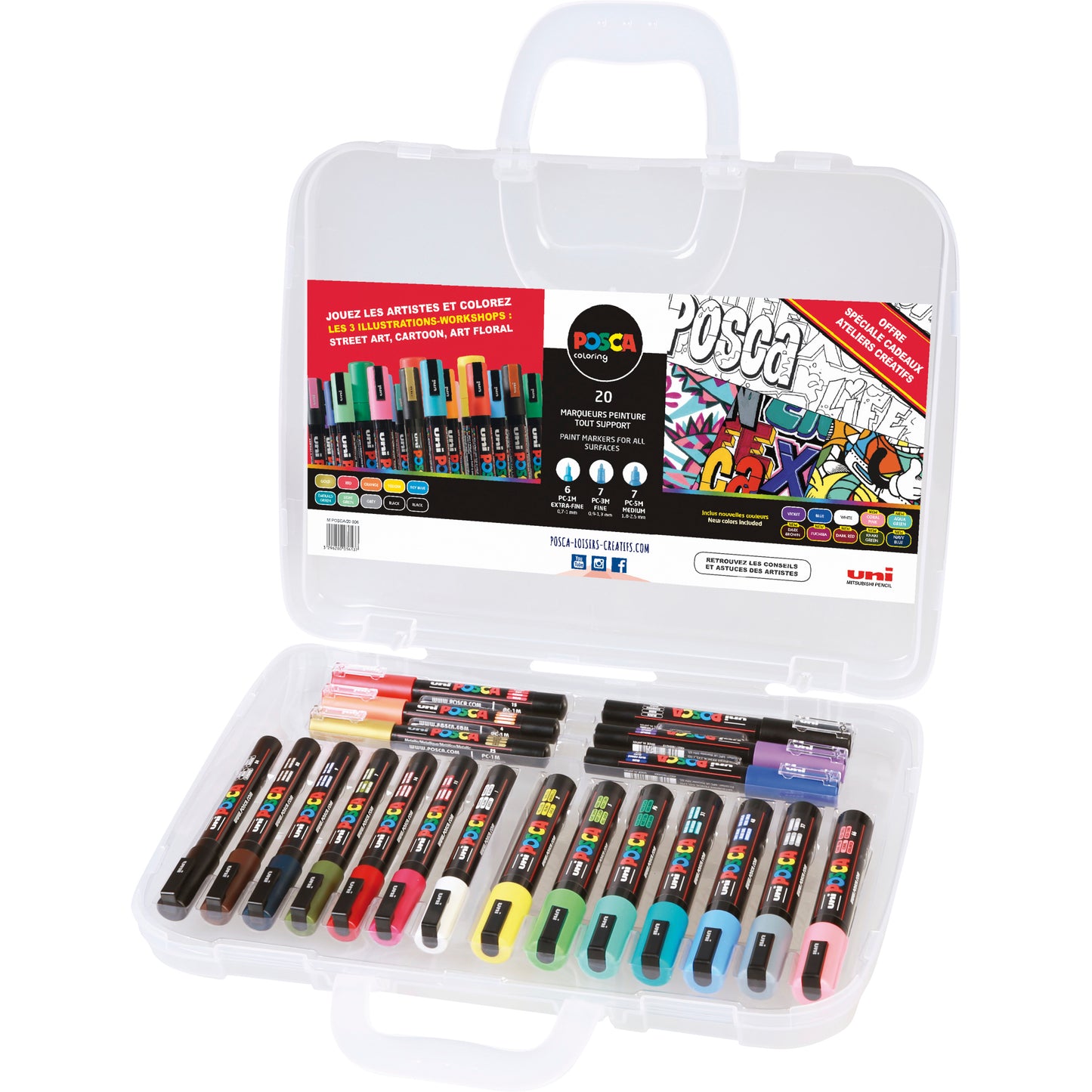 Pigmentmarker uniPOSCA PC-8K 8.0mm