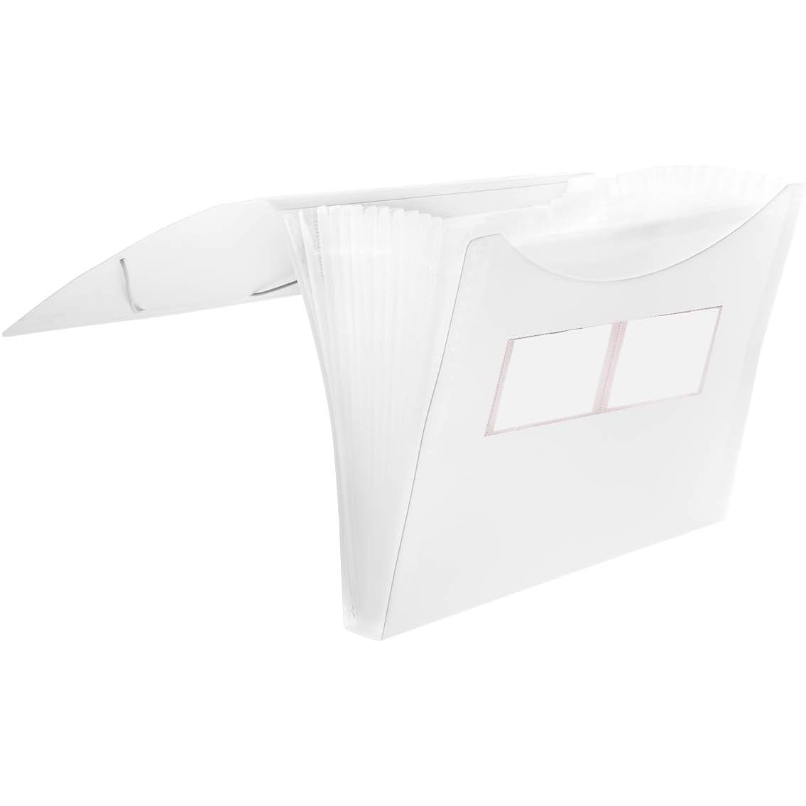Fächermappe FolderSys Polypropylen DIN A4 12-teilig transparent