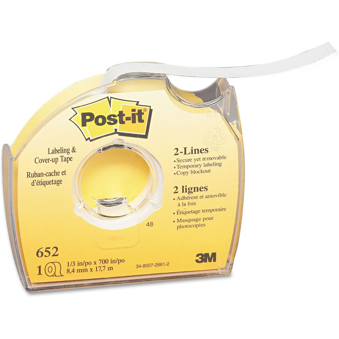 Abdeckband Post-it 4.2mm 17.7m