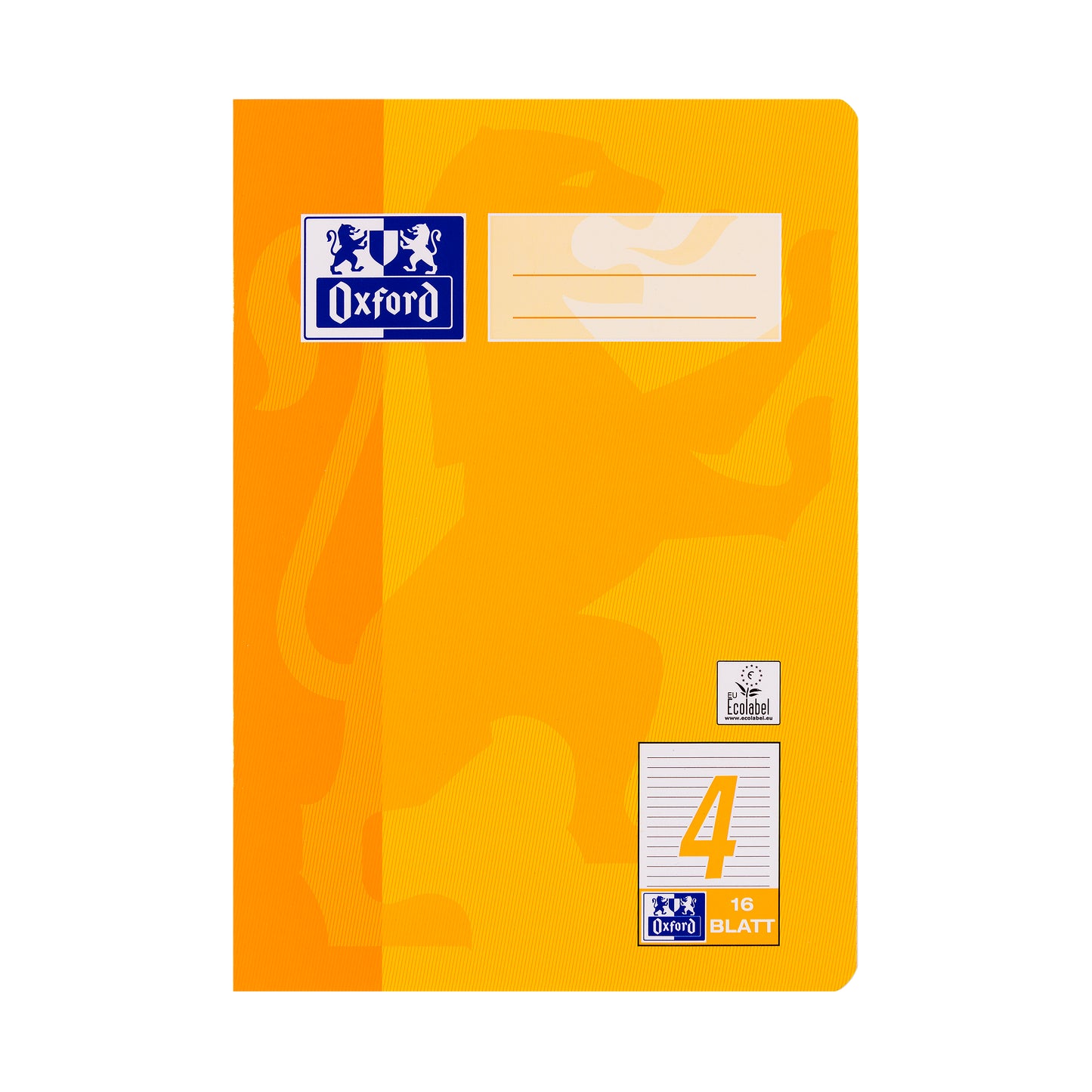 Schulheft Oxford 90g DIN A5 16 Blatt