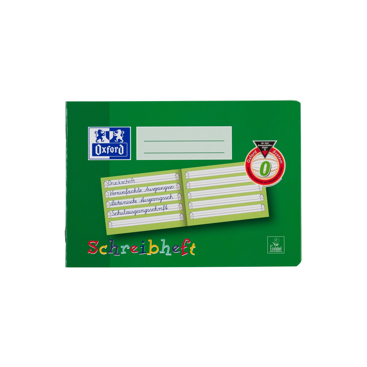 Schreibheft Oxford 90g DIN A5 quer 16 Blatt #0