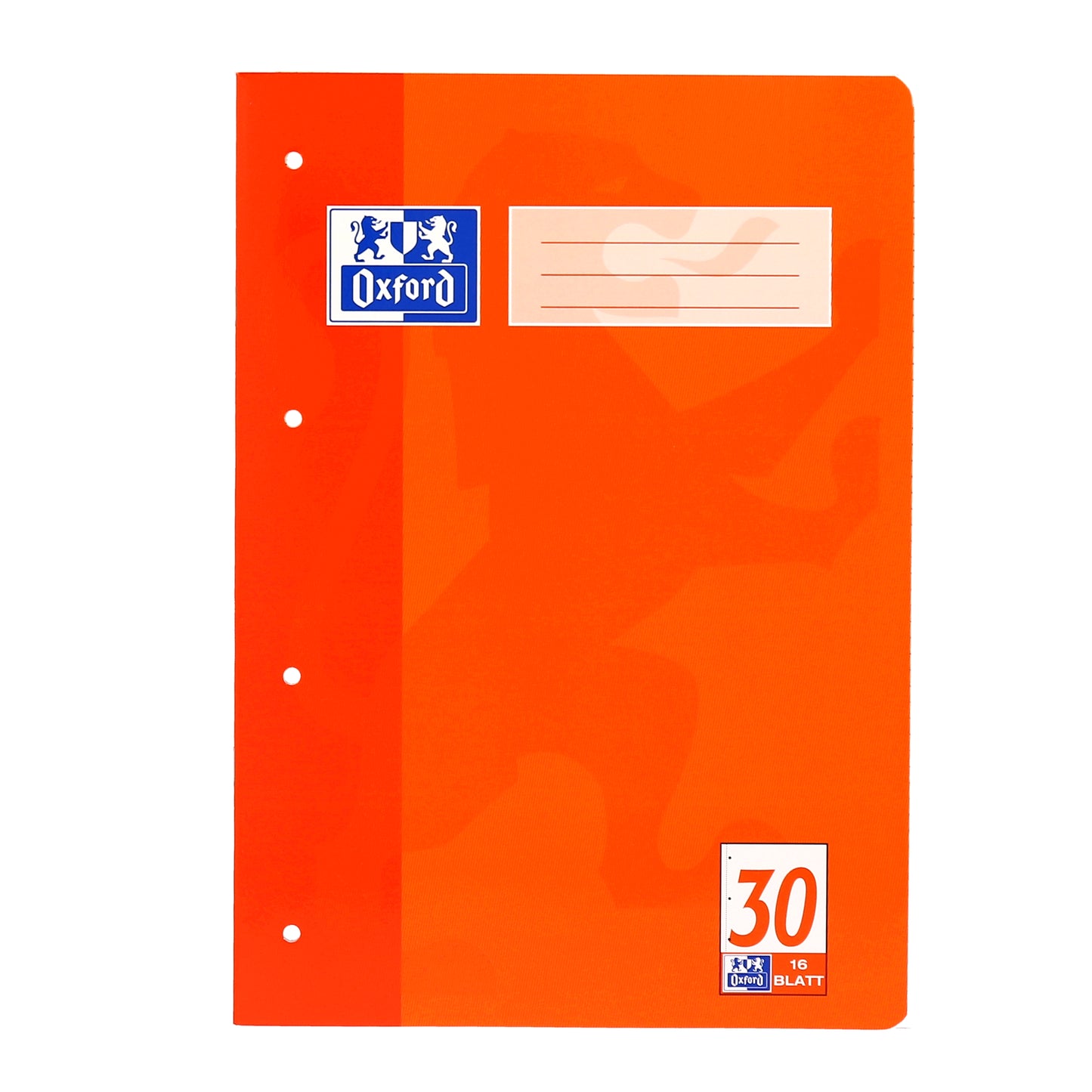 Schulheft Oxford 90g DIN A4 16 Blatt