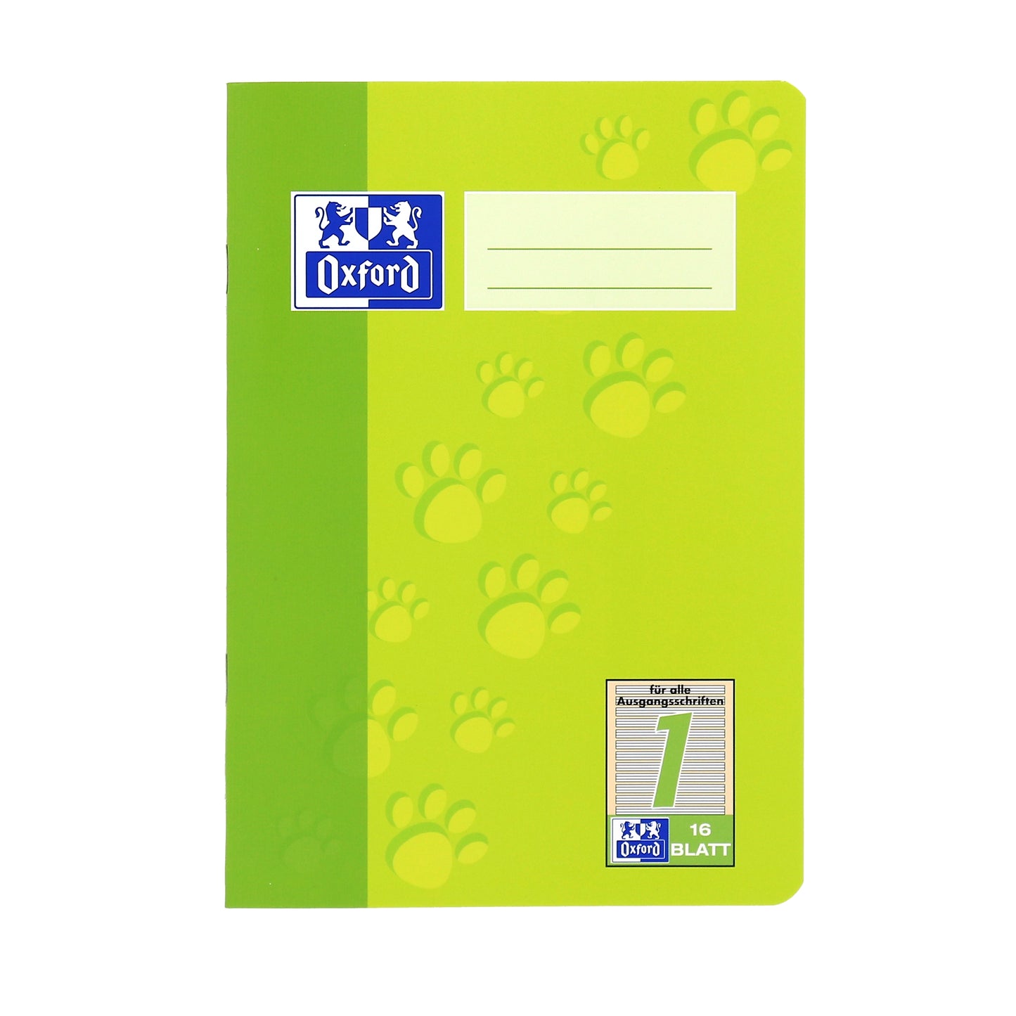 Schulheft Oxford 90g DIN A5 16 Blatt