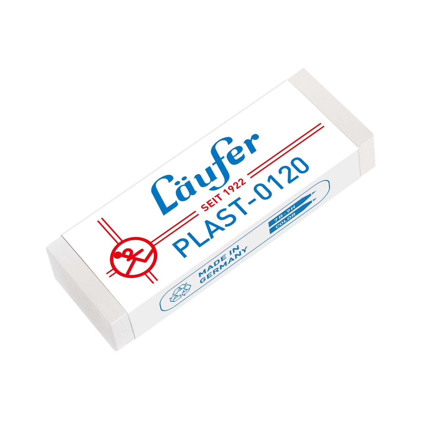 Radierer Läufer Plast transluzent