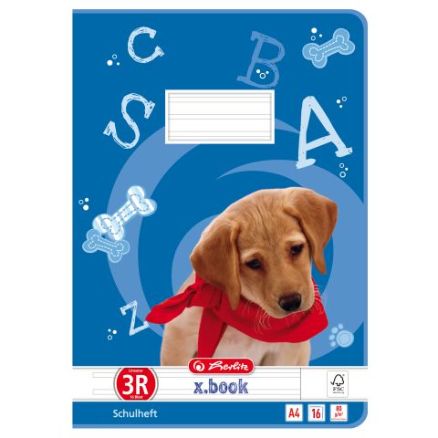 Schulheft Herlitz 80g 16 Blatt DIN A4