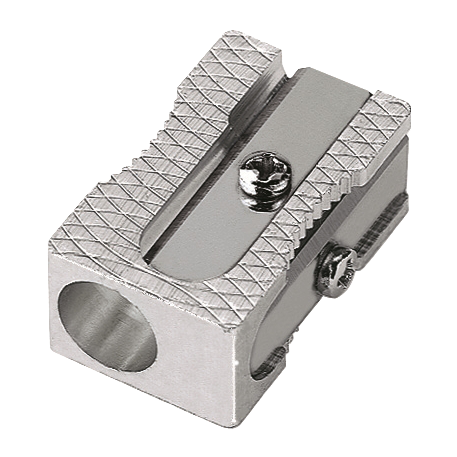 Block-Anspitzer M+R mit 2 Ersatzmessern