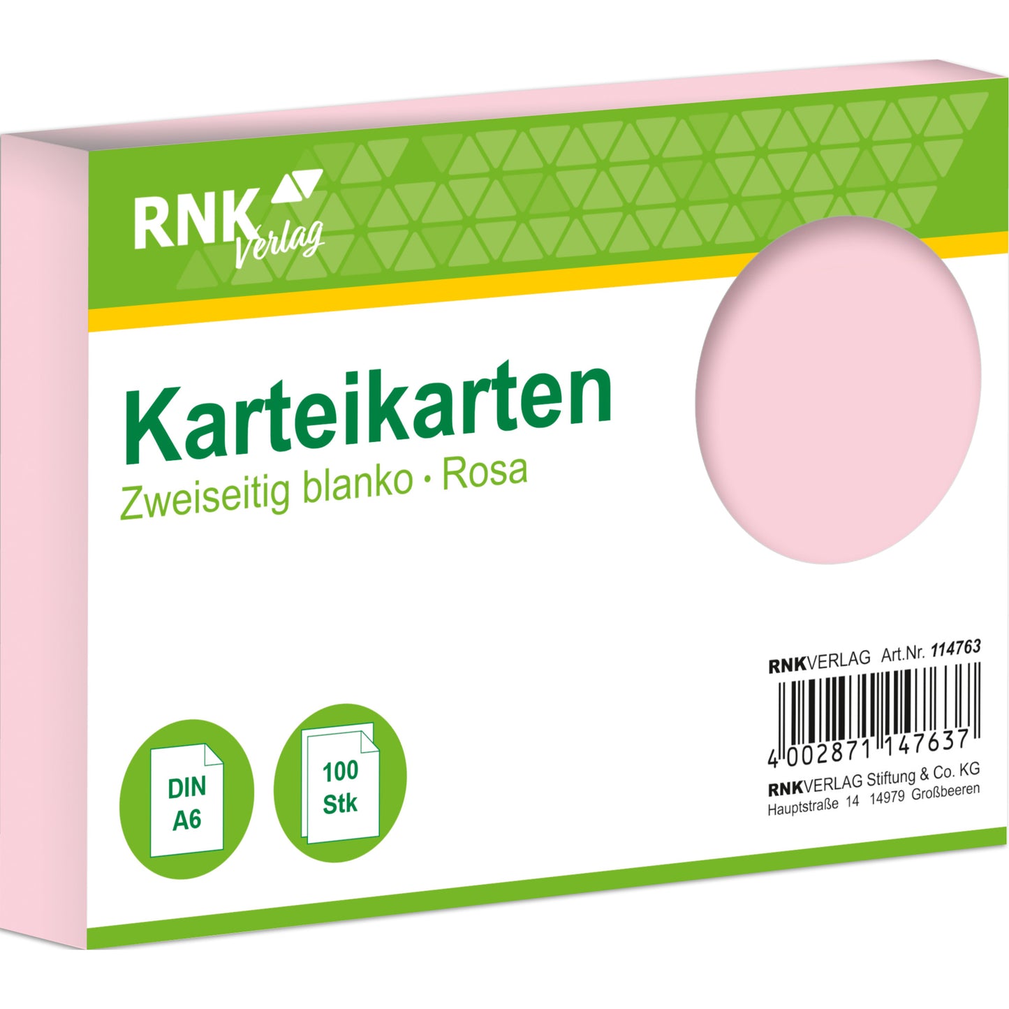 Karteikarte 250g DIN A6 100St