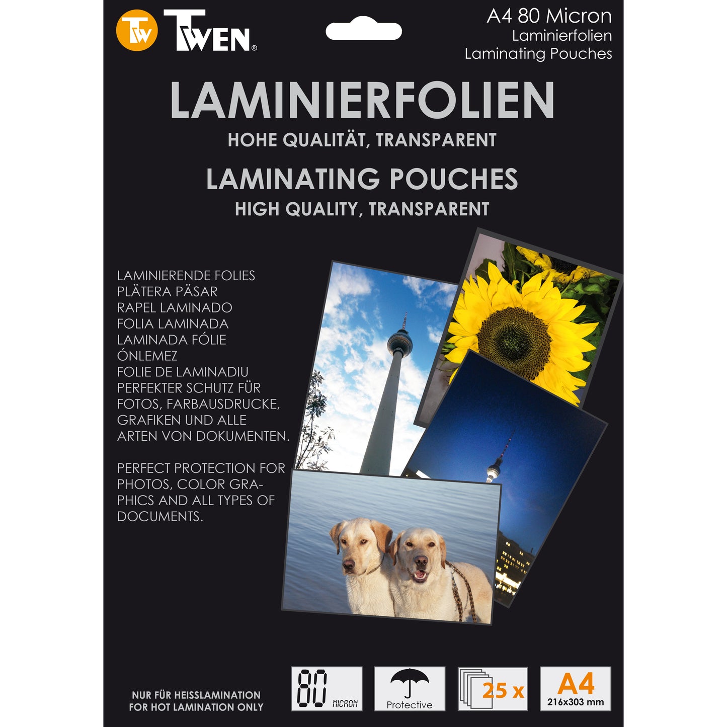 Laminierfolie TA Twen 80Mic