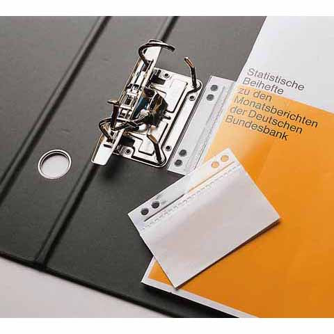 Abheftstreifen Veloflex Doppelheftfix selbstklebend transparent 10 Stück