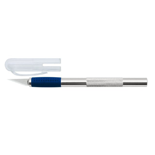 Skalpell Wedo mit Softgrip inkl. 3 Ersatzklingen