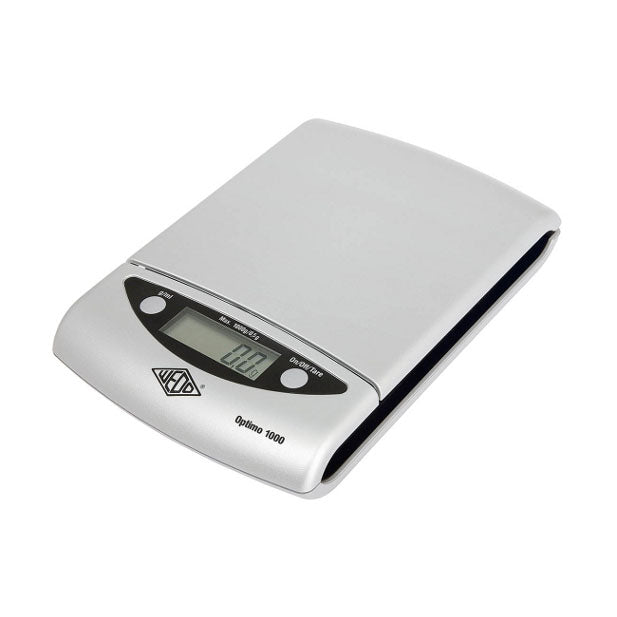 Briefwaage Wedo Optimo 1000 Tragfähigkeit 1kg schwarz/silber