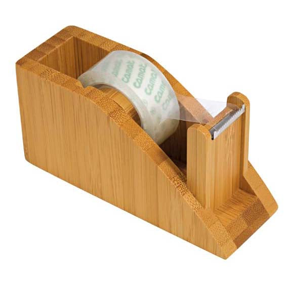 Klebefilm-Abroller Wedo Bambus 118x42x58mm braun