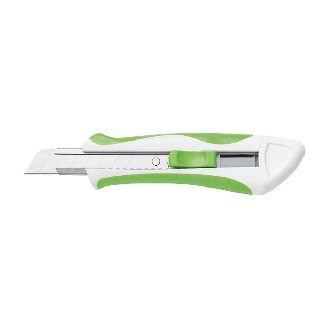 Profi-Cutter Wedo Comfortline Softgrip 18mm hellgrün inkl. 2 Klingen