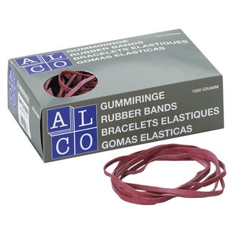 Gummiband Alco rot 1000g