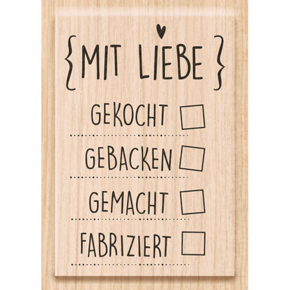 Motivstempel Prandell Holz