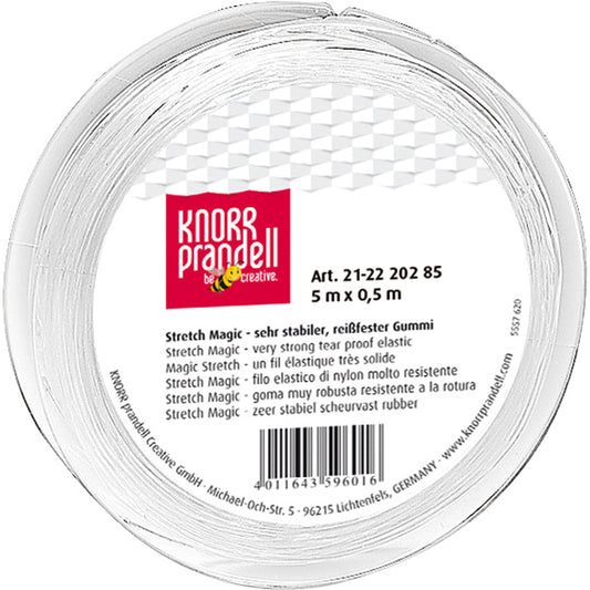 Schmuckband Prandell Stretch Magic 0.5mm / 5m transparent