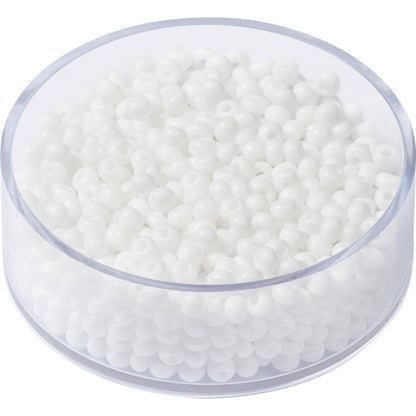 Böhmische Rocaille Prandell 2.5mm glänzend opak