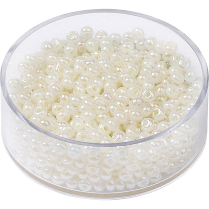 Böhmische Rocaille Prandell 2.5mm glänzend opak