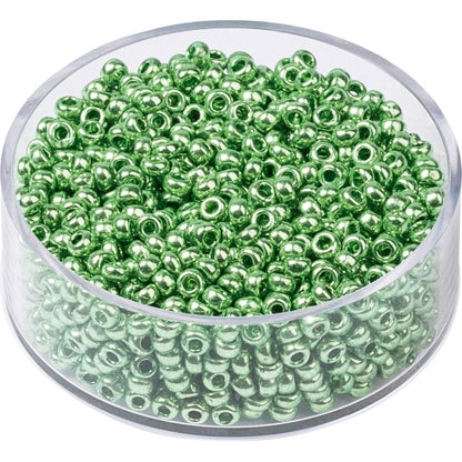 Böhmische Rocaille Prandell 2.5mm glänzend opak