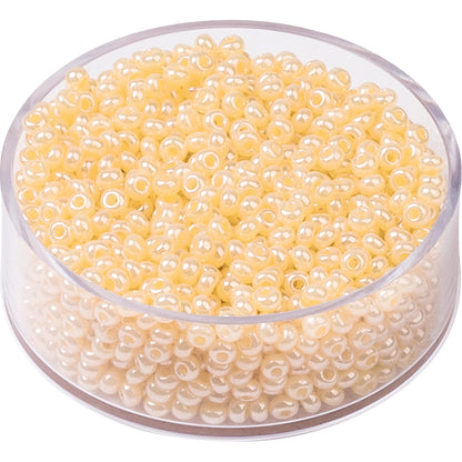 Böhmische Rocaille Prandell 2.5mm glänzend opak