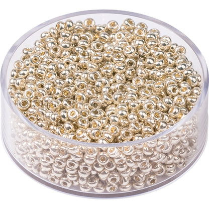 Böhmische Rocaille Prandell 2.5mm glänzend opak