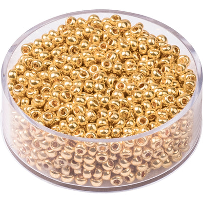 Böhmische Rocaille Prandell 2.5mm glänzend opak