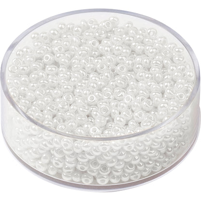 Böhmische Rocaille Prandell 2.5mm glänzend opak