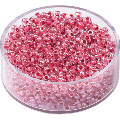 Böhmische Rocaille Prandell 2.5mm glänzend transparent