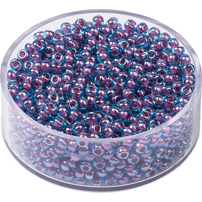 Böhmische Rocaille Prandell 2.5mm glänzend transparent