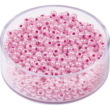 Böhmische Rocaille Prandell 2.5mm glänzend opak