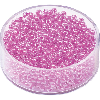 Böhmische Rocaille Prandell 2.5mm glänzend transparent