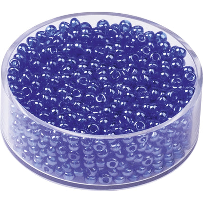 Böhmische Rocaille Prandell 2.5mm glänzend transparent