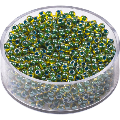 Böhmische Rocaille Prandell 2.5mm glänzend transparent