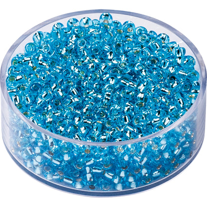Böhmische Rocaille Prandell 2.5mm glänzend transparent