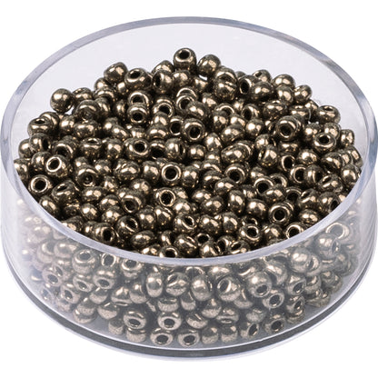 Böhmische Rocaille Prandell 2.5mm glänzend opak