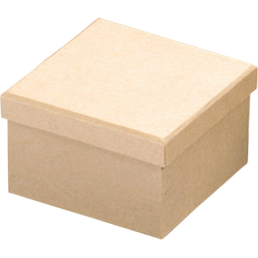 Kartonbox Prandell quadratisch natur