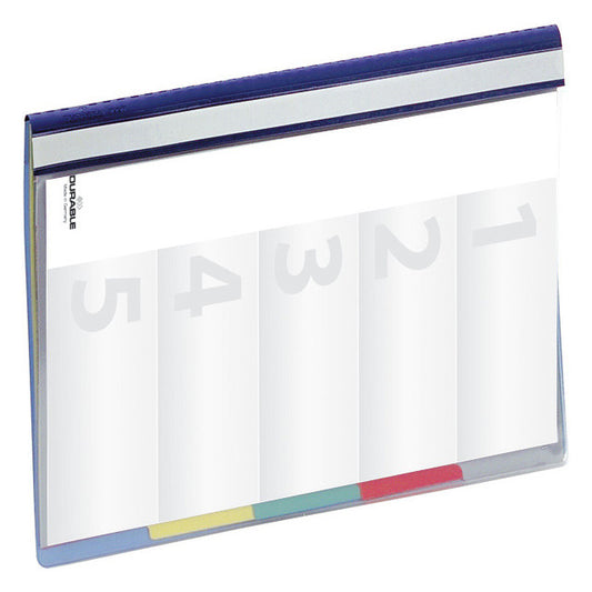 Organisationshefter Durable Unterteilungen A4 blau