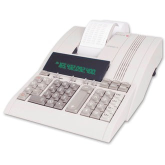 Druck-Tischrechner Olympia CPD-5212 12-stellig lichtgrau