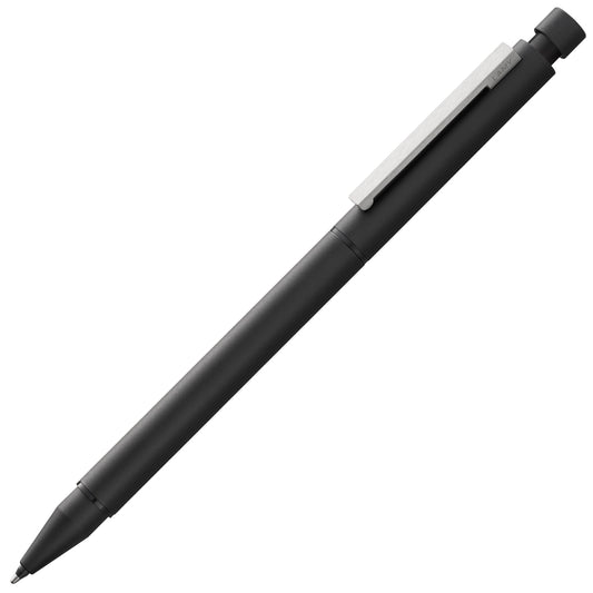 Multifunktionsschreiber Lamy cp 1 twin pen black Edelstahl strichmattiert 2-in-1 (Kugelschreiber schwarz. Druckbleistift 0.5mm)