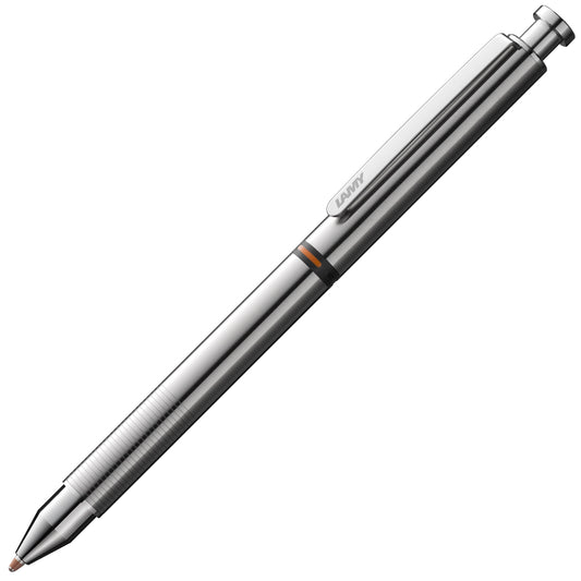 Multifunktionsschreiber Lamy st tri pen matt silber 3-in-1 (Kugelschreiber schwarz & rot. Druckbleistift 0.5mm)