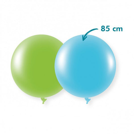 Luftballon Melloc Ø85cm 2 Stück Giganten sortiert
