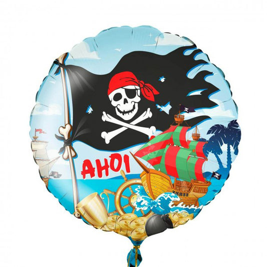 Folienballon Melloc Kindergeburtstag Ø45cm (ungefüllt)
