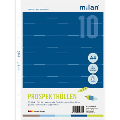 Prospekthülle Polypropylen 70my DIN A4 glatt