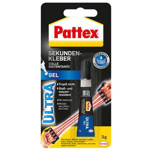 Sekundenkleber Pattex Ultra Gel 3 g