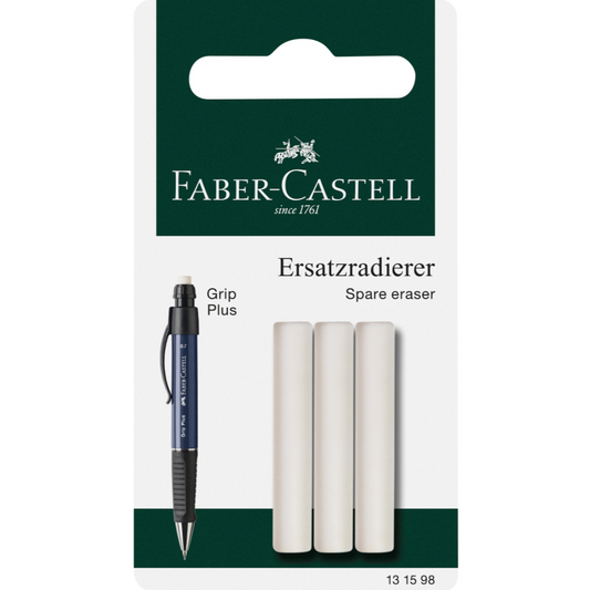Ersatzradierer für Druckbleistift Faber Castell GRIP PLUS 3St