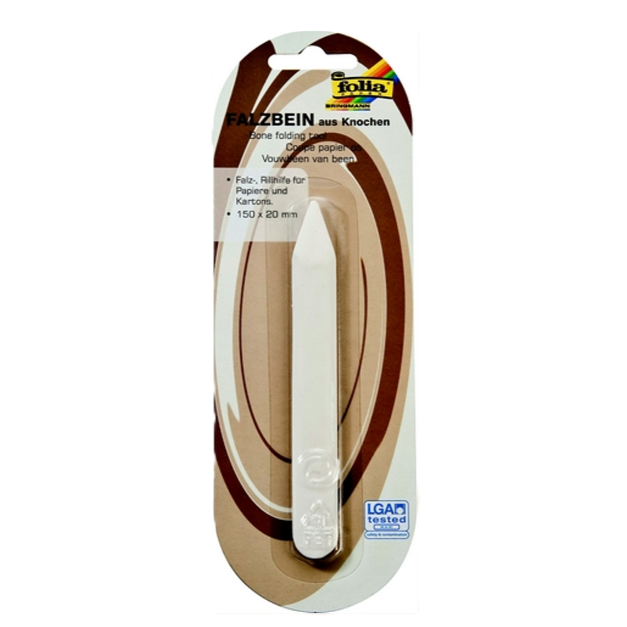 Falzbein Folia aus Knochen 150x20mm