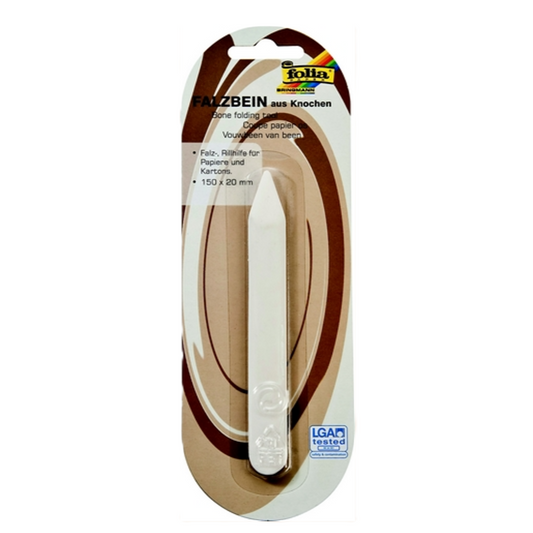 Falzbein Folia aus Knochen 150x20mm