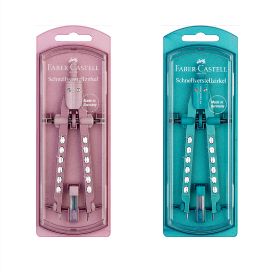 Schnellverstellzirkel Faber Castell Factory Sparkle