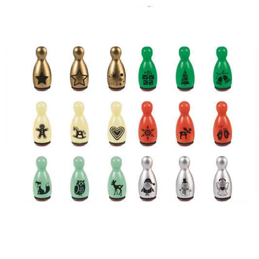 Mini-Stempel Prandell Weihnachten 3St