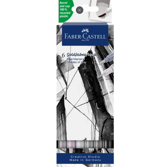 Dual Marker Faber Castell Gofa Aqua 6er Etui